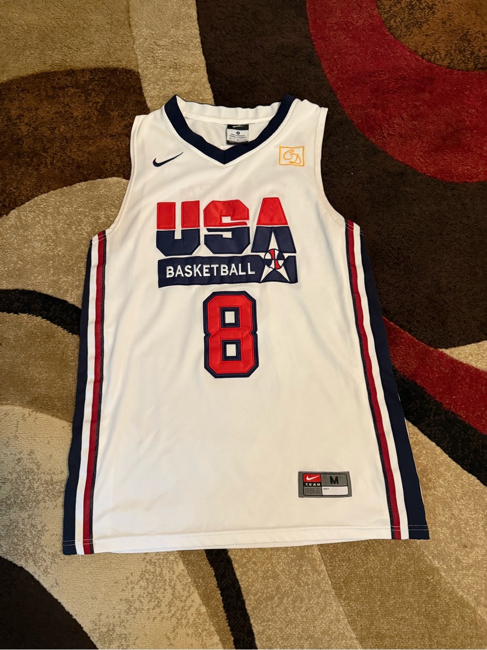 USA Olympic basketball 92 dream team Scottie Pippen basketball jersey size M